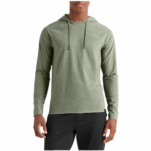 RHONE Reign Midweight Hoodie Olivine Green Color Size Small